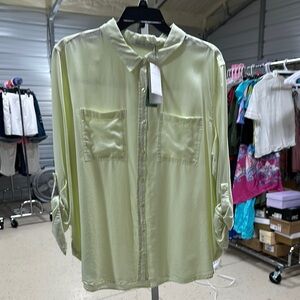 NWT Calvin Klein long sleeve top